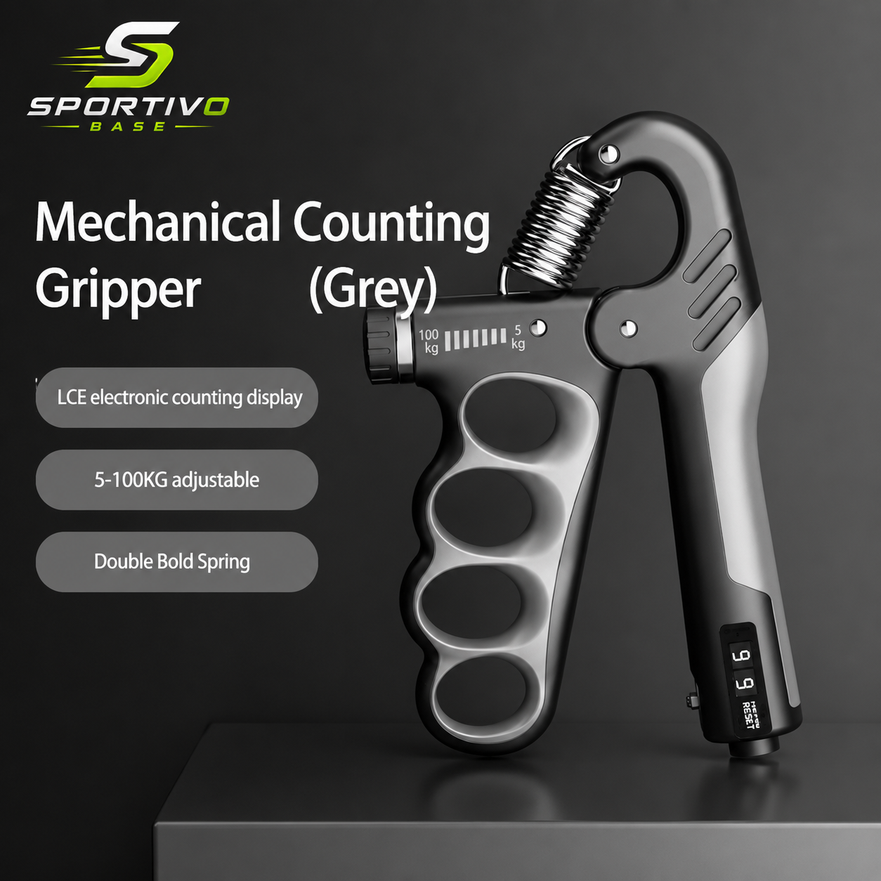 Adjustable Grip Strengthener – Wrist & Hand Exerciser (5-150kg)