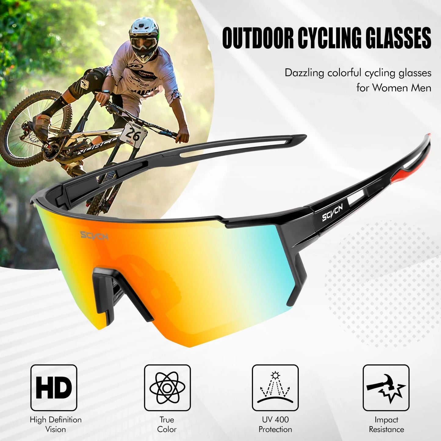 UV400 Polarized Sunglasses – Sport Cycling & Outdoor Glasses for Men & Women